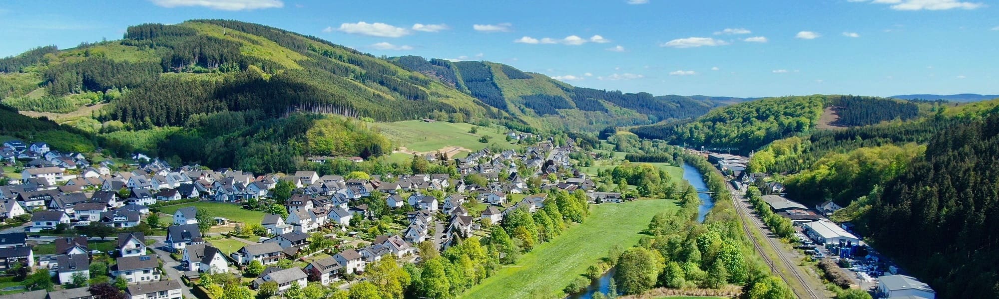 Lenneregion mit Rönkhausen